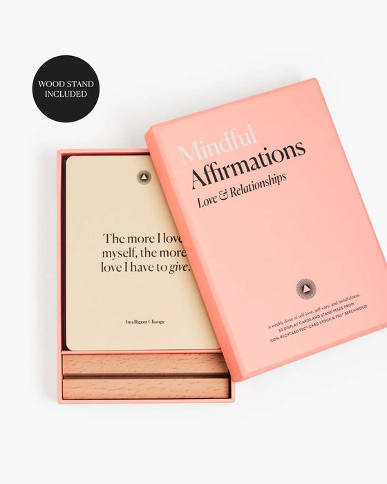 Mindful Affirmations for Love & Relationships - Sweatfully