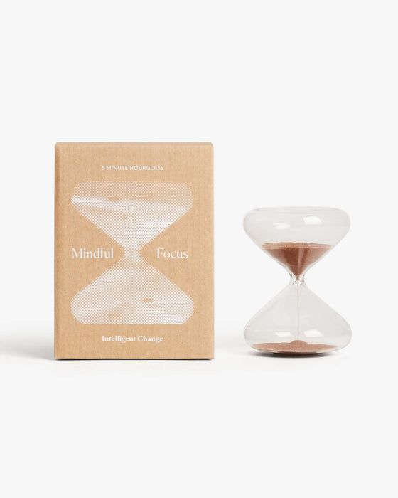 Mindful Focus Hourglass Bundle - 30 and 5 Minutes - Sweatfully