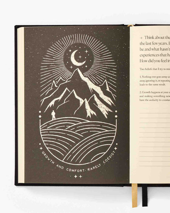 Notes to Mindfulness Journal - Stone Black - Sweatfully