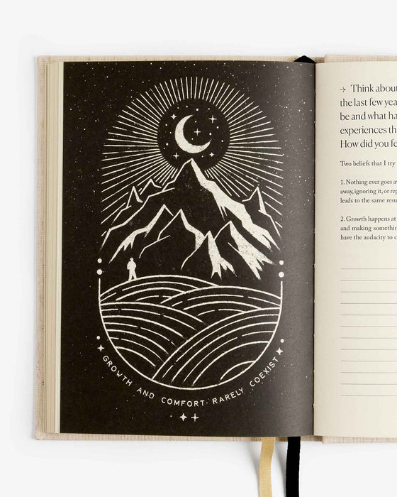 Notes to Mindfulness Journal - Linen - Sweatfully