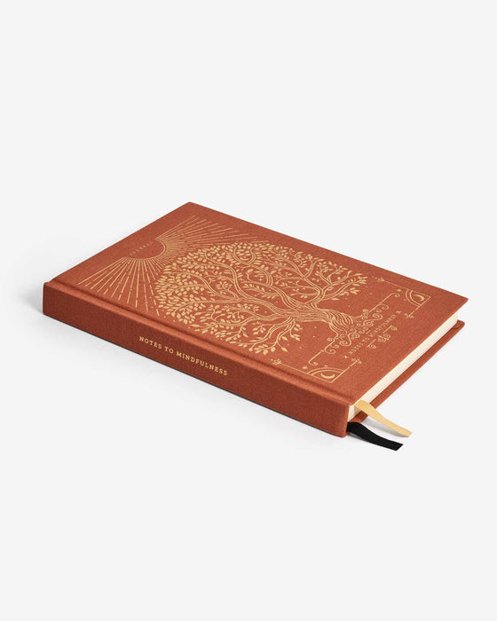 Notes to Mindfulness Journal - Sunset Orange - Sweatfully