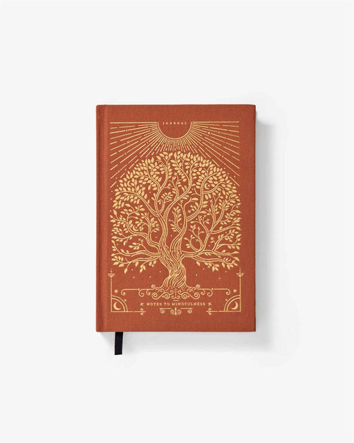 Notes to Mindfulness Journal - Sunset Orange - Sweatfully