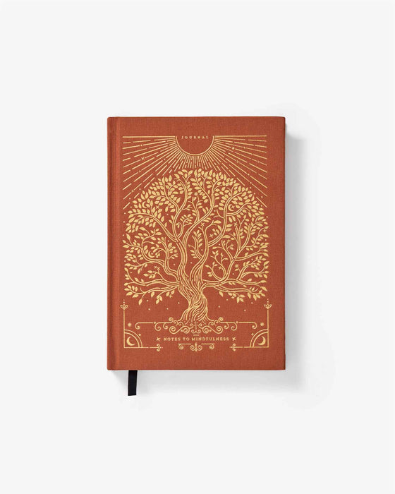 Notes to Mindfulness Journal - Sunset Orange - Sweatfully