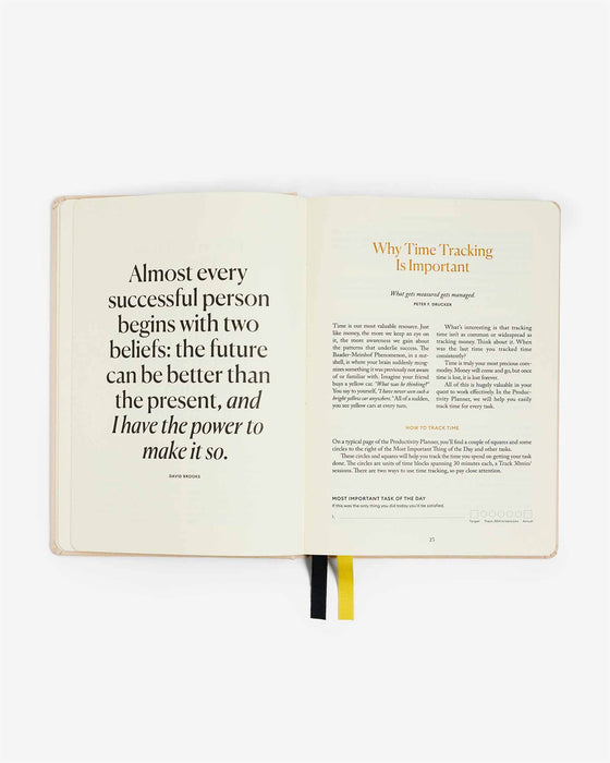 Productivity Planner - Beige - Sweatfully