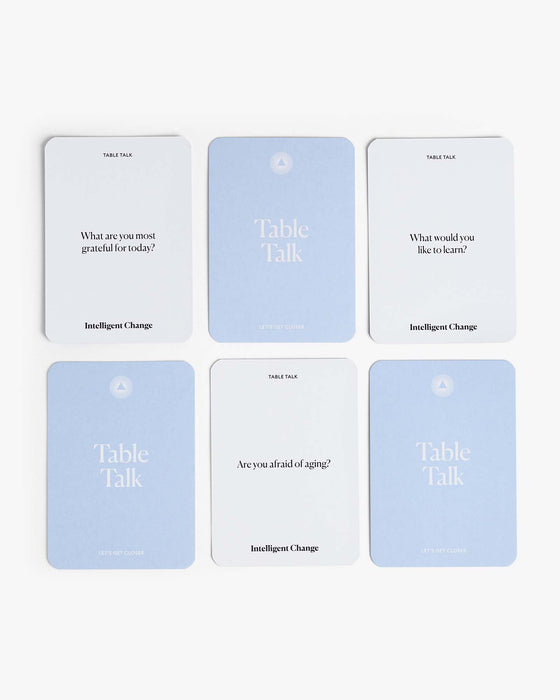 Get Closer Conversation Game: Table Talk - Table Talk - Sweatfully