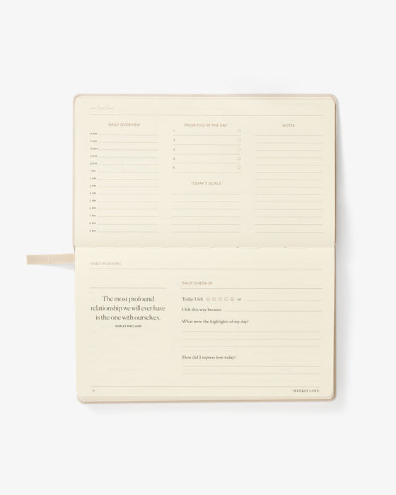 The Weekly Love Planner - Sweatfully