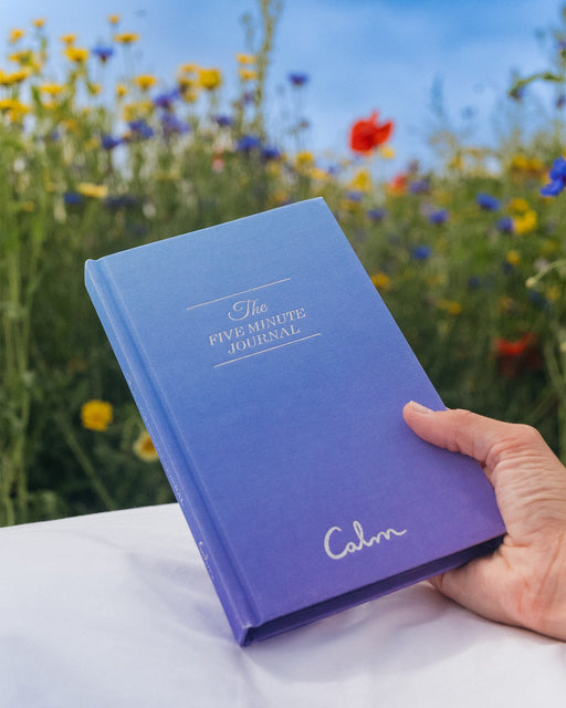 Calm x The Five Minute Journal - Sweatfully