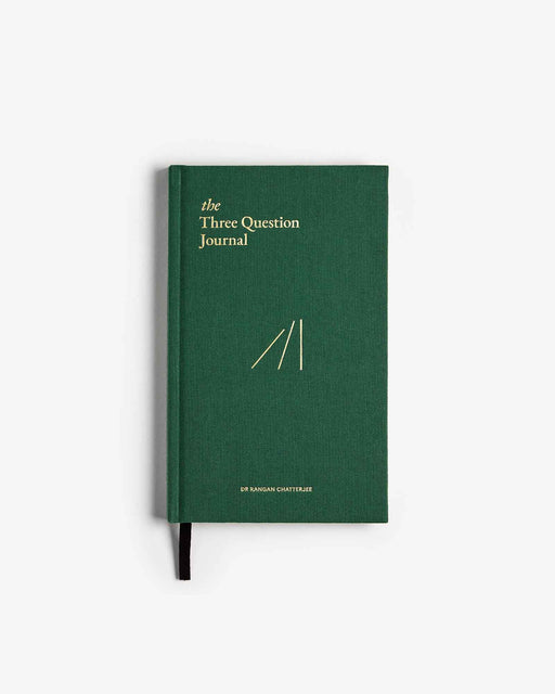 The Three Question Journal - Green - Sweatfully