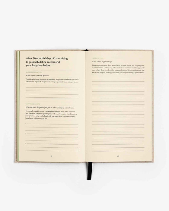 The Three Question Journal - Green - Sweatfully