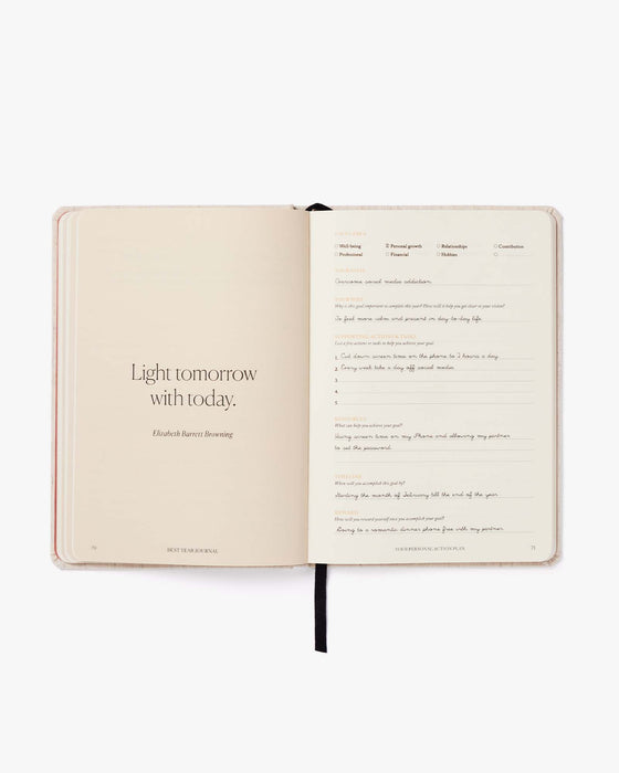 Best Year Journal - Blue 3rd Edition - Sweatfully