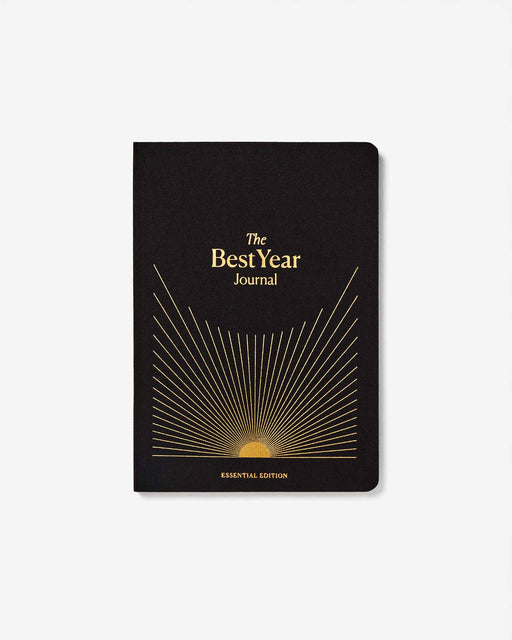 Best Year Journal Essential - Black - Sweatfully