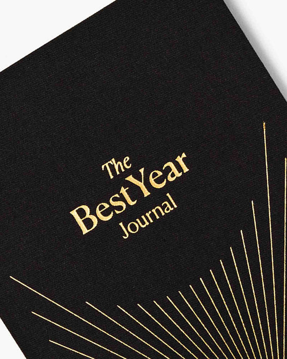 Best Year Journal Essential - Black - Sweatfully