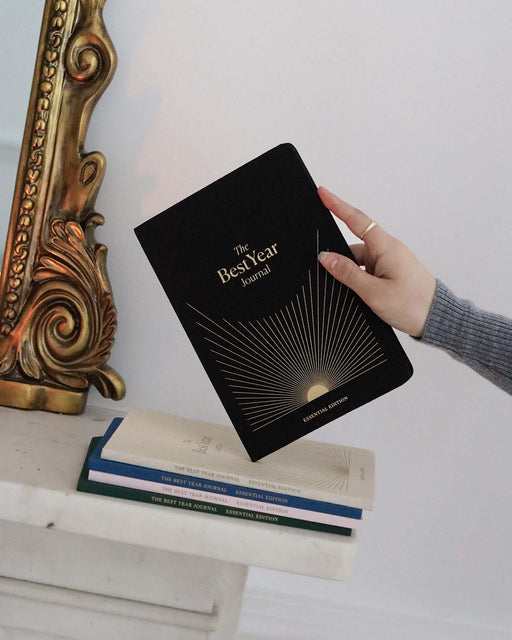 Best Year Journal Essential - Black - Sweatfully