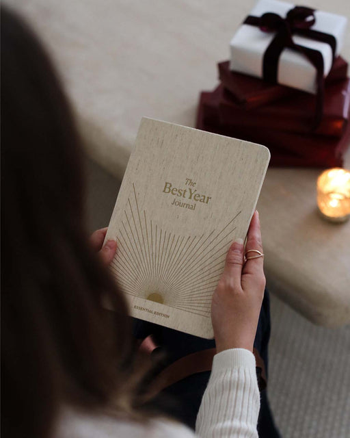 Best Year Journal Essential - Oat - Sweatfully