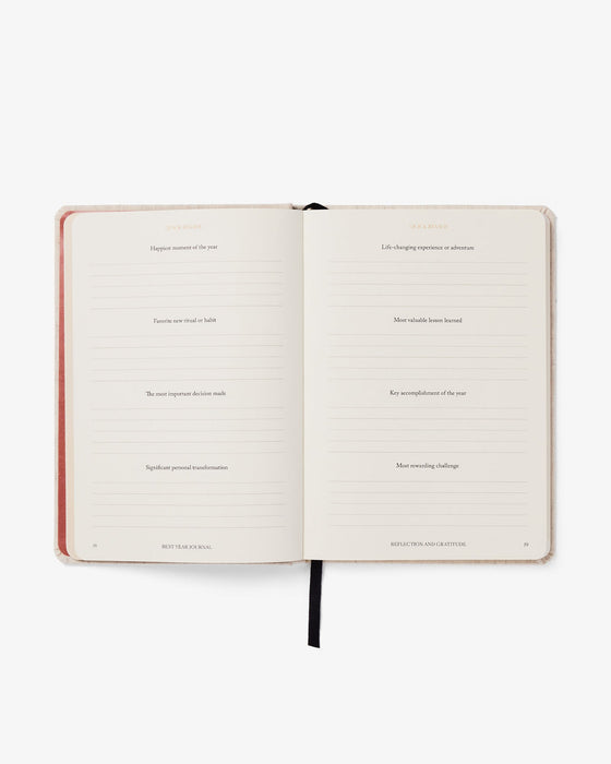 Best Year Journal - Oat - Sweatfully