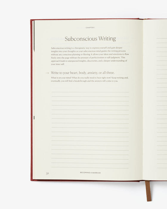 Becoming a Warrior Journal - Sweatfully