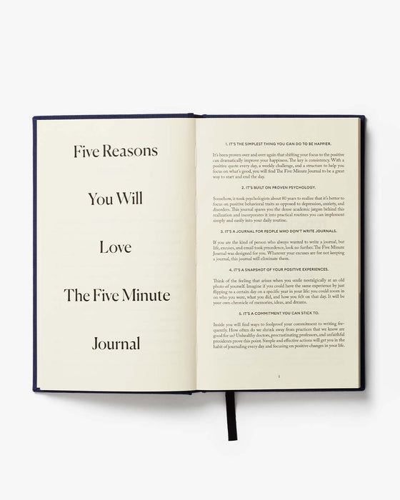 The Five Minute Journal Graduate Edition - Sweatfully