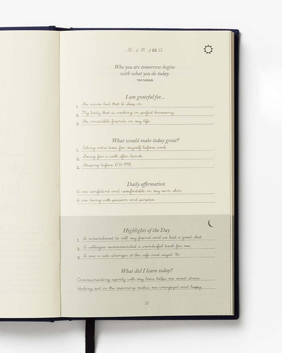 The Five Minute Journal Graduate Edition - Sweatfully