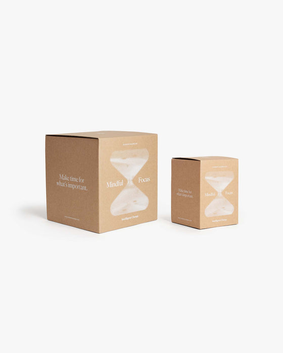 Mindful Focus Hourglass Bundle - 30 and 5 Minutes - Sweatfully
