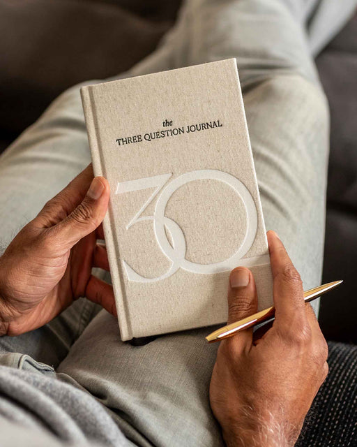 The Three Question Journal - Exclusive - Sweatfully