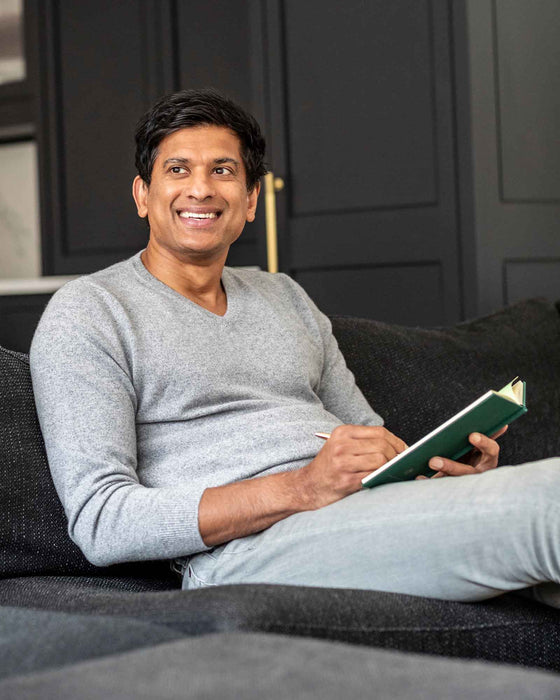 The Three Question Journal - Green - Sweatfully