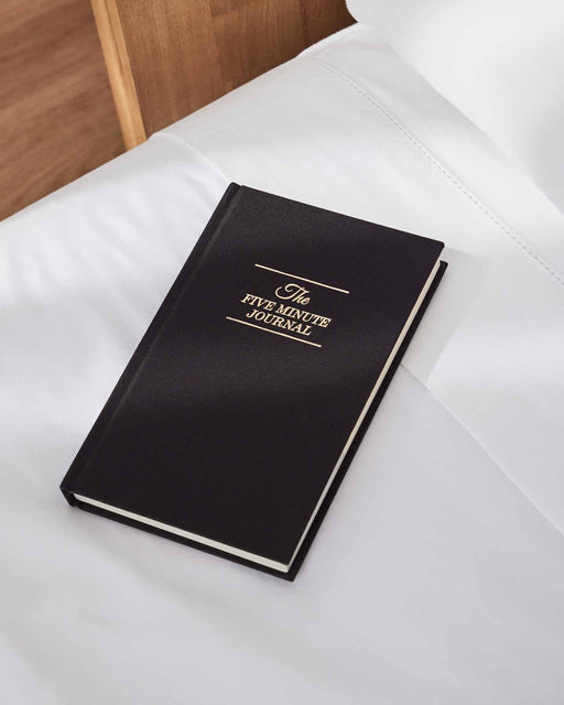 The Five Minute Journal - Bold Black - Sweatfully