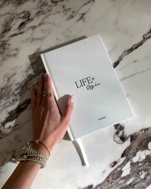 LIFE&Style Planner - Off-White - Sweatfully