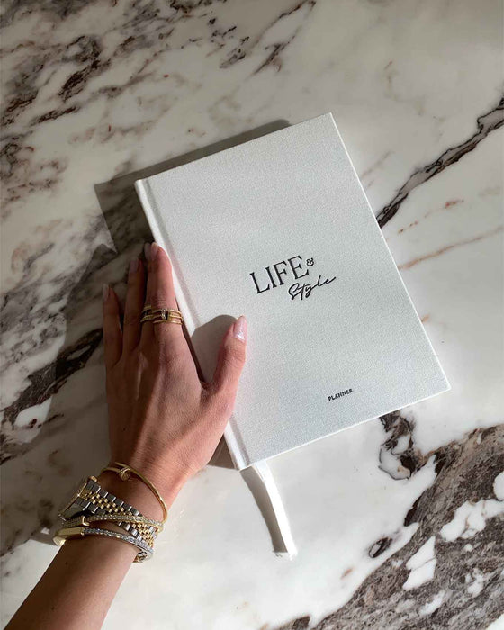 LIFE&Style Planner - Off-White - Sweatfully
