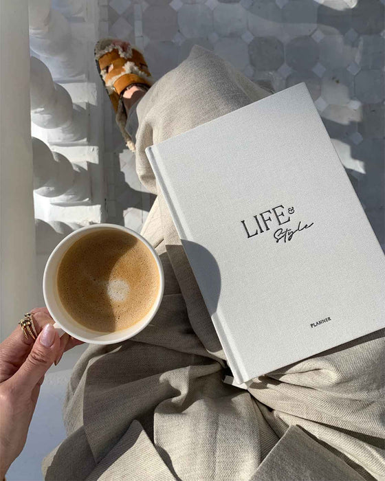 LIFE&Style Planner - Off-White - Sweatfully
