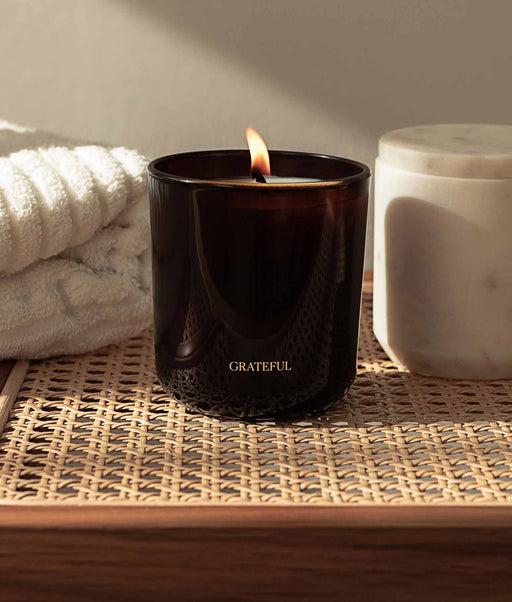 Grateful Pure Essential Oil Candle - Sweatfully