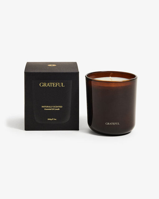 Grateful Pure Essential Oil Candle - Sweatfully