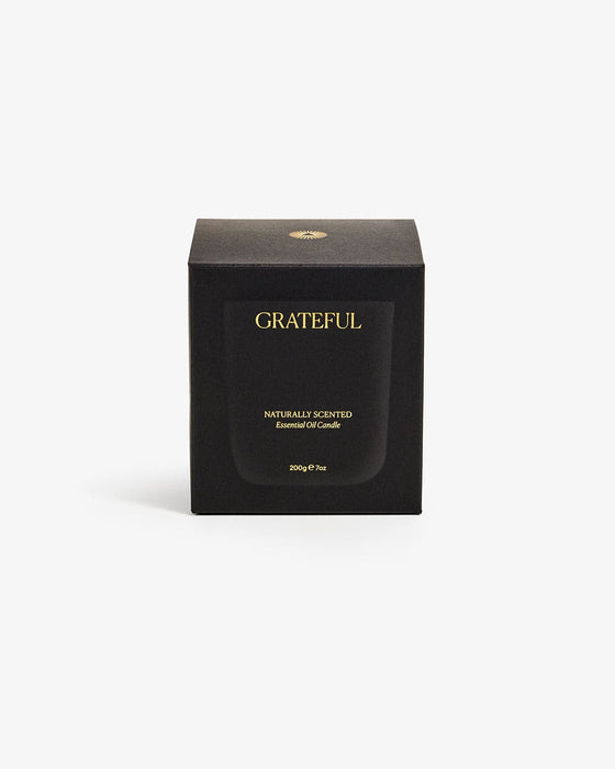 Grateful Pure Essential Oil Candle - Sweatfully
