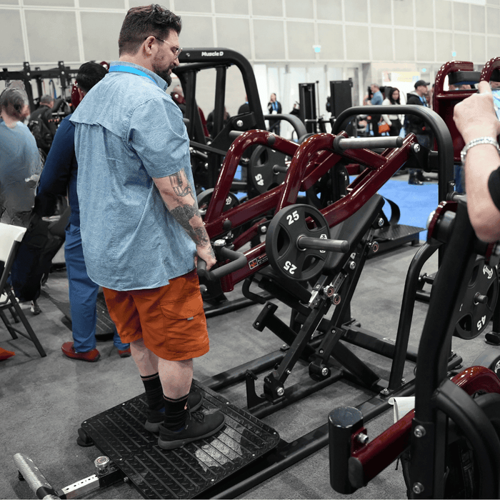 Pro Strength Dynamic Row - Chest Supported - Muscle D Fitness - Premium Adjustable Plate Loaded - Sweatfully
