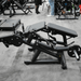 Pro Strength Leg Extension / Prone Leg Curl Combo - Muscle D Fitness - Plate Loaded Quad & Hamstring Machine - Sweatfully