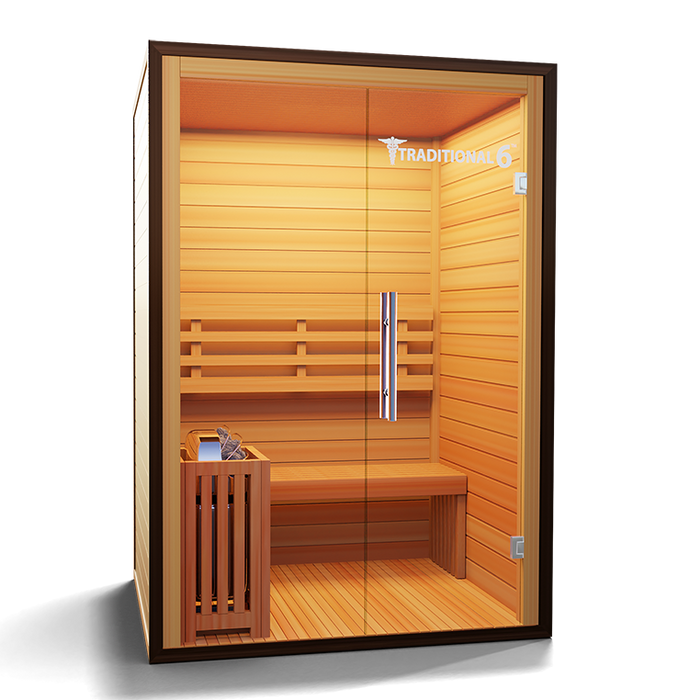 2 Person Home Stream Sauna | Traditional 6™ - Sweatfully