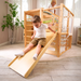 Alpine Adventure Indoor Play Gym – Climber, Slide & Kids Activity Set - Sweatfully