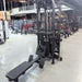 4 Stack Megatron Standard Jungle Gym - 2 Colors - Muscle D Fitness - Low Row, Lat Pulldown, Single Handle Hi/low Pulley, Double Hi/Low Pulley - Sweatfully