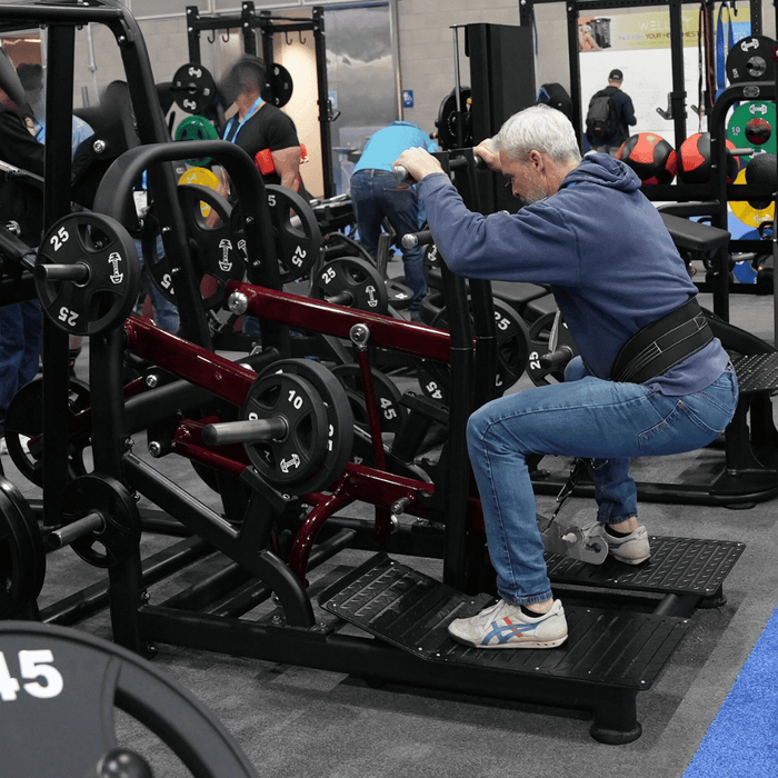 Pro Strength Belt Squat - Muscle D Fitness - Standing Belted Hip Thrust - Plate Loaded - Sweatfully