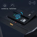 Light Commercial Folding Treadmill - Muscle D Fitness - LED Display - Heart Rate Monitor - Safety Clip - Sweatfully