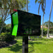 NEW! The Retrobox Locking Package Dropbox in JET BLACK - Modern Mailbox - Sweatfully