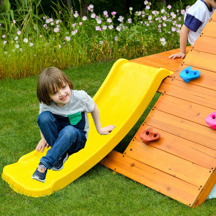 Palm - 5-in-1 Outdoor and Indoor Playground Playset - Sweatfully