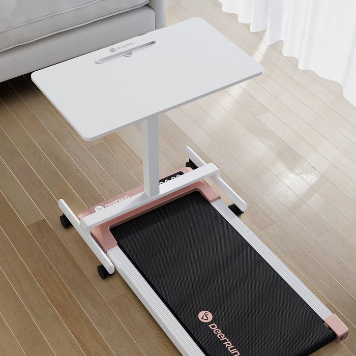 DeerRun Q1 Urban Mini Under-Desk Treadmill with Remote Control - Sweatfully