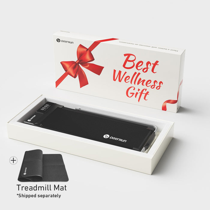 DeerRun A5 Pro Smart 2 in 1 Folding Treadmill Black - Sweatfully