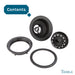 Basket Strainer Mate Black Finish - Sweatfully