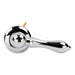 Universal Toilet Flush Replacement Handle (Chrome Finish) - Sweatfully