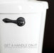 Universal Toilet Flush Replacement Handle (Oil-Rubbed Bronze Finish) - Sweatfully