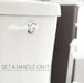 Universal Toilet Flush Replacement Handle (WhiteFinish) - Sweatfully
