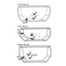 Universal Toilet Flush Replacement Handle (Chrome Finish) - Sweatfully