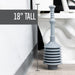 Bellows Accordion Toilet Plunger (Grey) - Sweatfully