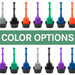 Antimicrobial Bellows Accordion Toilet Plunger with Black Storage Tray (Green) - Sweatfully